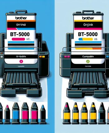 Tusze Brother BT-5000 - zamienniki i oryginalne: kompleksowe rozwiązania dla Twojego druku