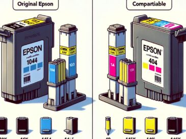 Kompleksowe rozwiązania drukowania: Tusze Epson 104 CMYK - zamienniki i oryginalne