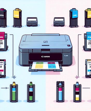 Porównanie tuszów Canon 2500 CMYK: zamienniki versus oryginalne